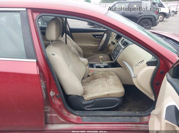 1N4AL3APXHN305406 2017 NISSAN ALTIMA Red Սալոնի դիմացի տեսք