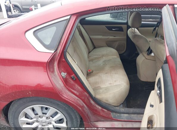 1N4AL3APXHN305406 2017 NISSAN ALTIMA Red VIN կոդի պիտակի տեսք