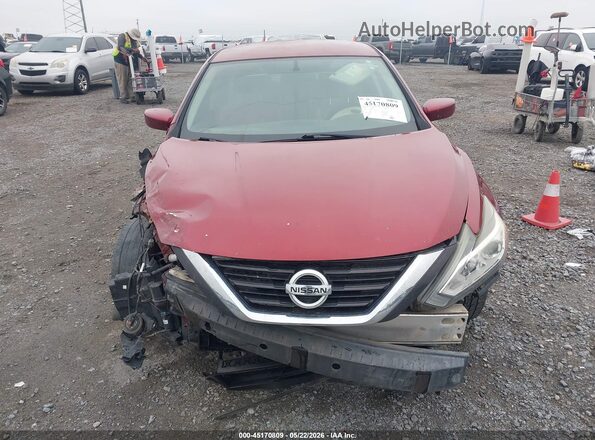 1N4AL3APXHN305406 2017 NISSAN ALTIMA Red Սալոնի հետևի տեսք