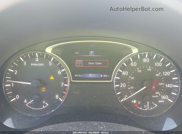 1N4AL3APXJC160627 2018 NISSAN ALTIMA Black Widok tylnych siedzeń