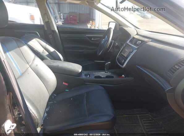 1N4AL3APXJC160627 2018 NISSAN ALTIMA Black Widok wnętrza z przodu