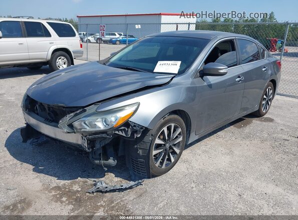 1N4AL3APXJC228506 2018 NISSAN ALTIMA Gray Przód lewy