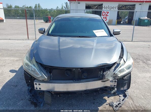1N4AL3APXJC228506 2018 NISSAN ALTIMA Gray Widok z przodu