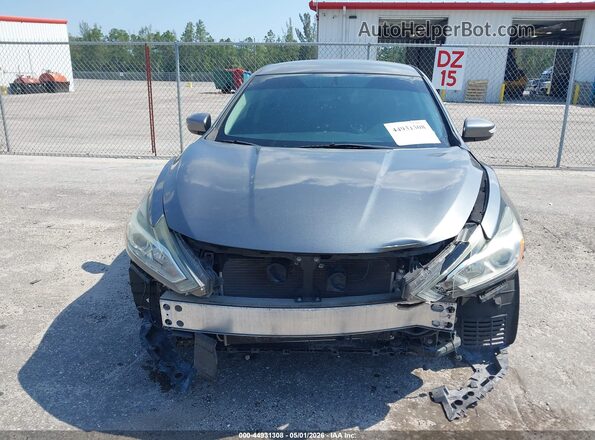 1N4AL3APXJC228506 2018 NISSAN ALTIMA Gray Widok zestawu wskaźników