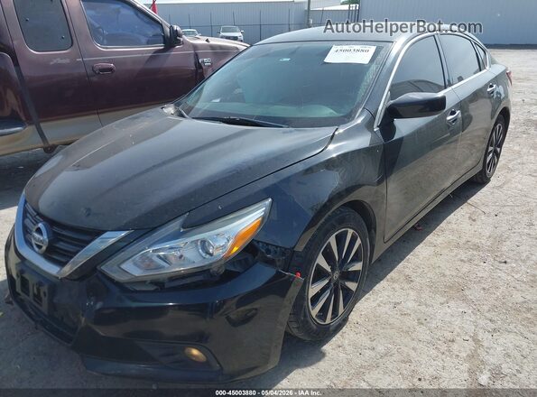 1N4AL3APXJC262090 2018 NISSAN ALTIMA Black Przód lewy