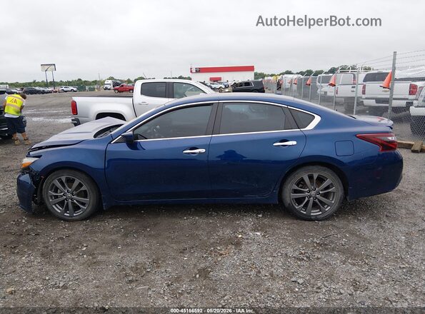 1N4AL3APXJC273431 2018 NISSAN ALTIMA Blue Widok wnętrza 360 stopni