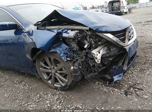 1N4AL3APXJC273431 2018 NISSAN ALTIMA Blue Widok z przodu