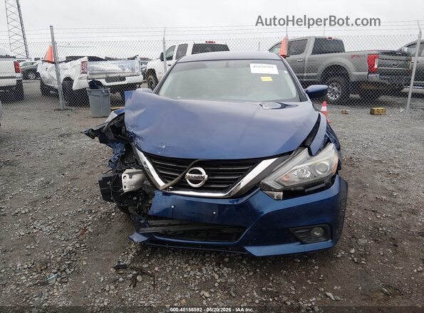 1N4AL3APXJC273431 2018 NISSAN ALTIMA Blue Widok zestawu wskaźników