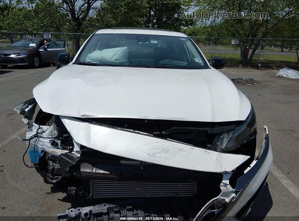 1N4AL4CV1PN421402 2023 NISSAN ALTIMA White Vista del cuadro de instrumentos