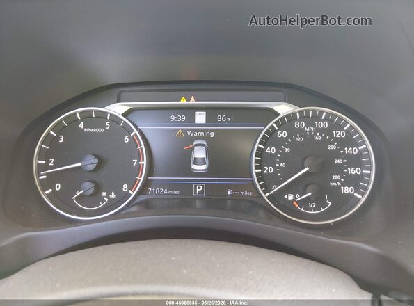 1N4AL4FV5LC142942 2020 NISSAN ALTIMA Gray უკანა სავარძლების ხედი