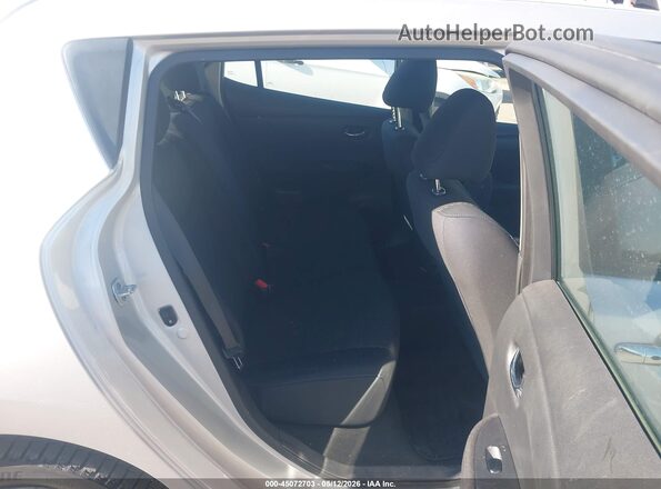 1N4AZ0CP5GC311165 2016 NISSAN LEAF Silver Widok naklejki z numerem VIN
