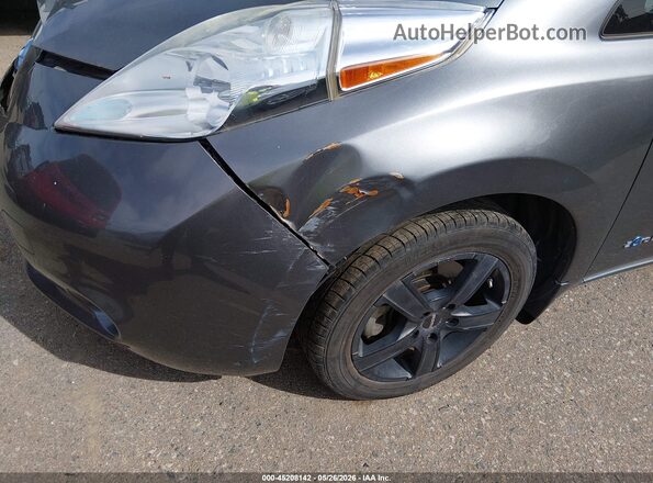 1N4AZ0CP6GC308100 2016 NISSAN LEAF Серый 