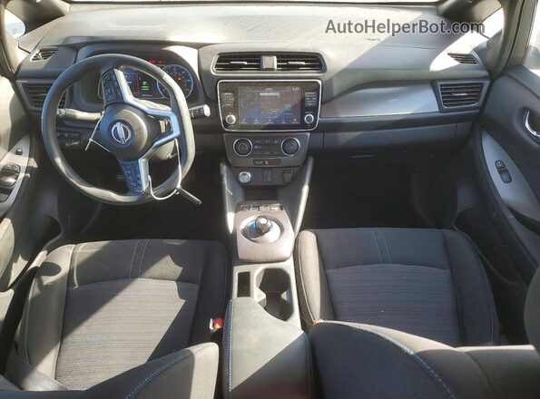 1N4AZ1BV1PC555613 2023 NISSAN LEAF Gray Вид панелі приладів