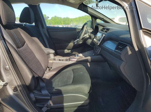 1N4AZ1BV1PC555613 2023 NISSAN LEAF Gray Вид салону спереду