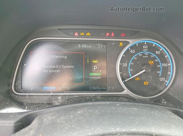 1N4AZ1BV9SC565430 2025 NISSAN LEAF Blue 