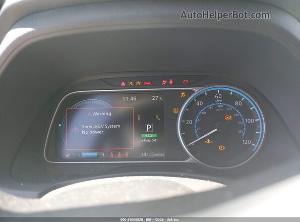 1N4AZ1BV9SC566027 2025 NISSAN LEAF Black Widok tylnych siedzeń