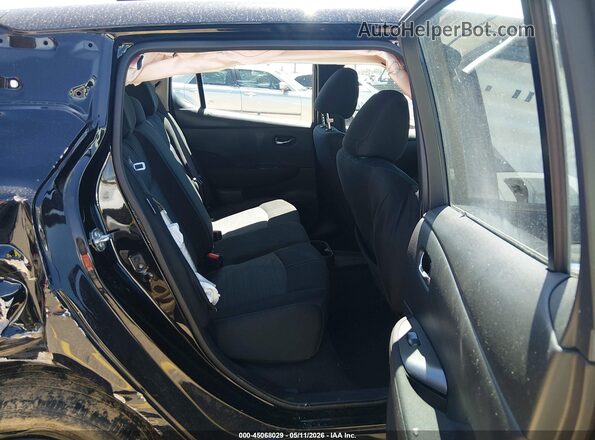 1N4AZ1BV9SC566027 2025 NISSAN LEAF Black Widok naklejki z numerem VIN