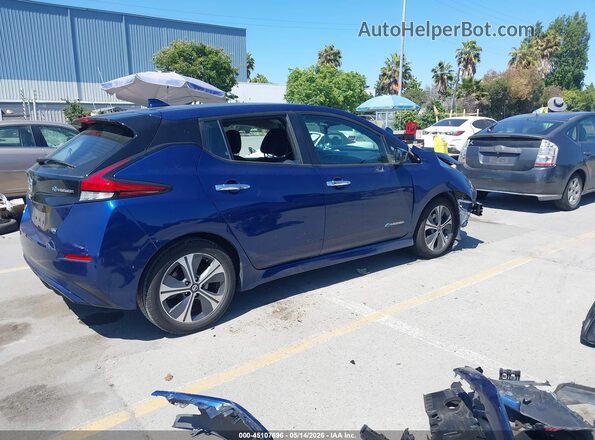 1N4AZ1CP0JC309224 2018 NISSAN LEAF Blue 