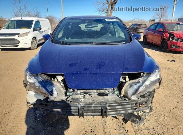 1N4AZ1CP0JC312799 2018 NISSAN LEAF Blue Vista frontal