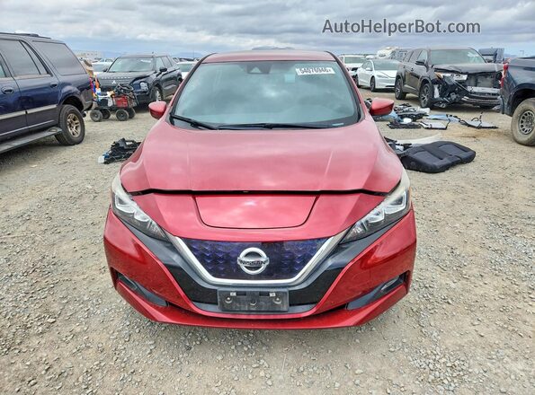 1N4AZ1CP3JC311470 2018 NISSAN LEAF Red Vista frontal