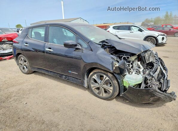 1N4AZ1CP8JC316082 2018 NISSAN LEAF Black Przód prawy