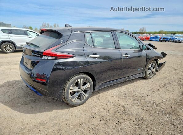 1N4AZ1CP8JC316082 2018 NISSAN LEAF Black Tył prawy