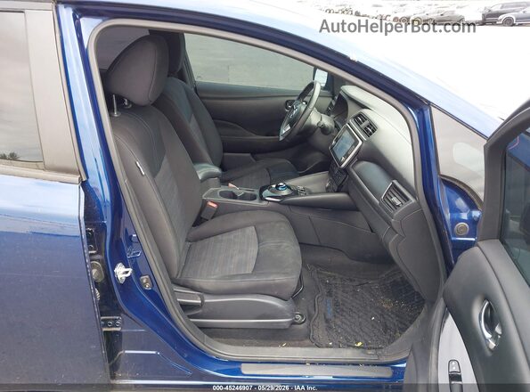 1N4AZ1CP9LC308978 2020 NISSAN LEAF Blue Front interior view