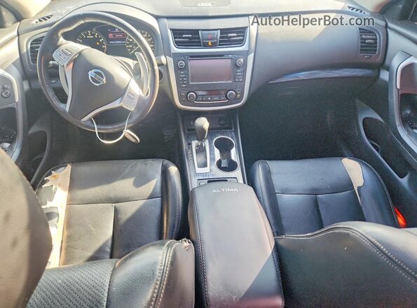 1N4BL3AP4HC195548 2017 NISSAN ALTIMA Серый Вид панели приборов
