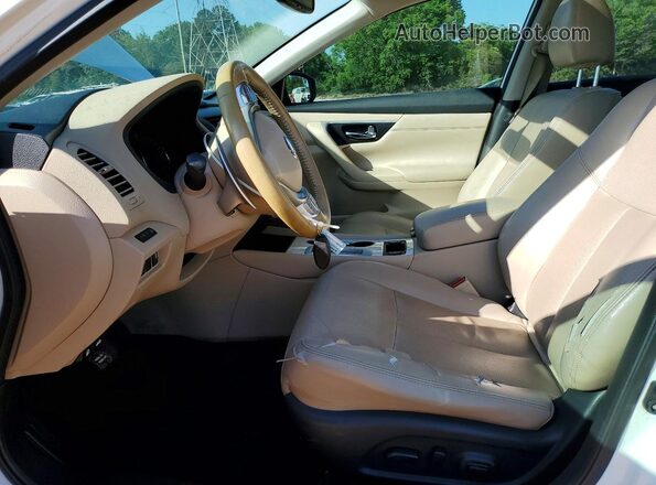 1N4BL3AP5HC207268 2017 NISSAN ALTIMA Белый Вид салона спереди
