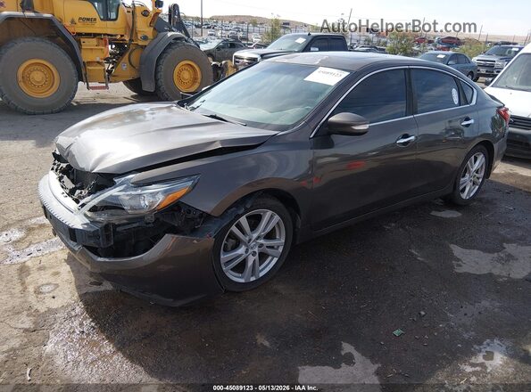 1N4BL3AP9GC136123 2016 NISSAN ALTIMA Brown Առջևի ձախ երեք քառորդ տեսարան