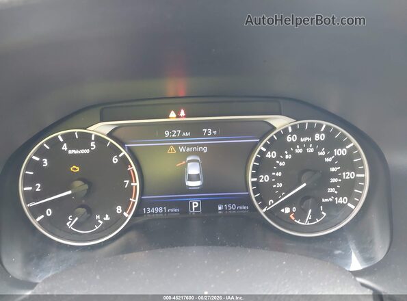 1N4BL4BV0KC193452 2019 NISSAN ALTIMA White Вид задніх сидінь