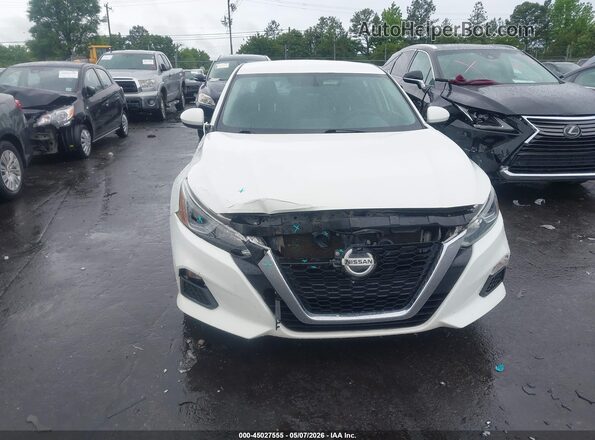 1N4BL4BV0KC223226 2019 NISSAN ALTIMA White ხელსაწყოთა პანელის ხედი
