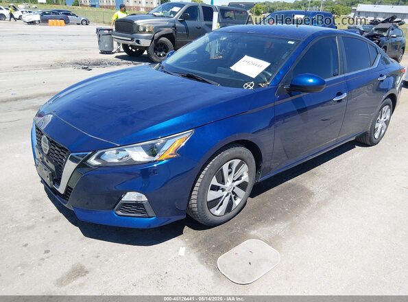 1N4BL4BV0LC125699 2020 NISSAN ALTIMA Blue Передня ліва чверть
