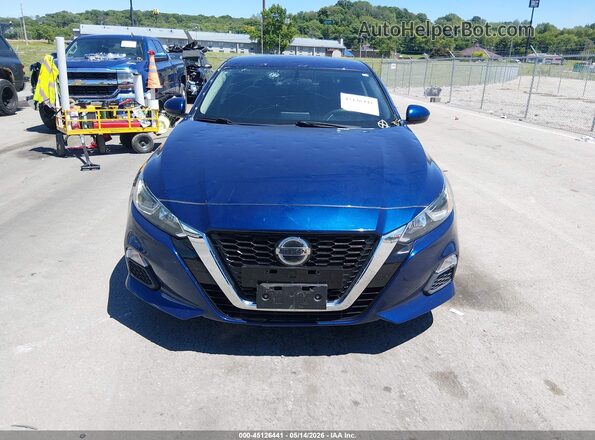 1N4BL4BV0LC125699 2020 NISSAN ALTIMA Blue Вид щитка приладів