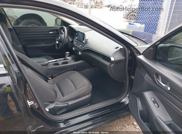 1N4BL4BV0LC171260 2020 NISSAN ALTIMA Black Widok wnętrza z przodu