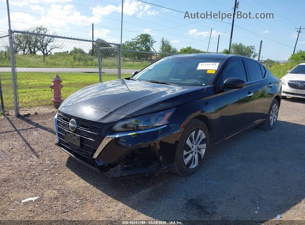 1N4BL4BV0SN303338 2025 NISSAN ALTIMA Black წინა მარცხენა ხედი სამი მეოთხედიდან