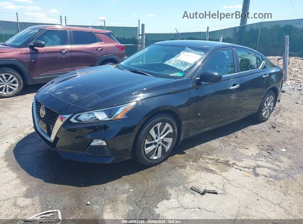 1N4BL4BV2KC133852 2019 NISSAN ALTIMA Black Առջևի ձախ երեք քառորդ տեսարան