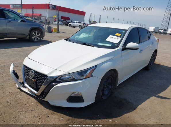 1N4BL4BV2LC140964 2020 NISSAN ALTIMA White Առջևի ձախ երեք քառորդ տեսարան