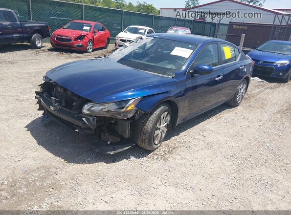 1N4BL4BV2MN306387 2021 NISSAN ALTIMA Синий Передняя левая четверть
