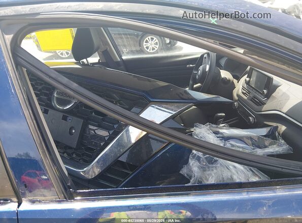 1N4BL4BV2MN306387 2021 NISSAN ALTIMA Синий Вид салона спереди
