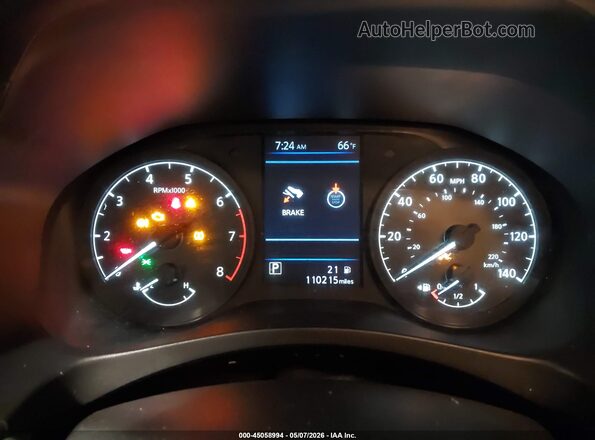 1N4BL4BV2MN380280 2021 NISSAN ALTIMA Black Widok tylnych siedzeń