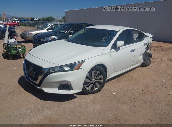 1N4BL4BV3LC203960 2020 NISSAN ALTIMA White Vista tres cuartos delantera izquierda