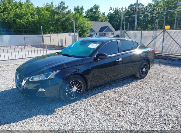 1N4BL4BV3MN398772 2021 NISSAN ALTIMA Black წინა მარცხენა ხედი სამი მეოთხედიდან