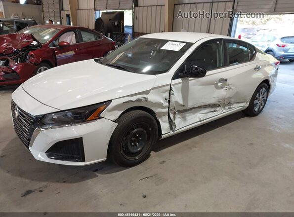 1N4BL4BV3SN328170 2025 NISSAN ALTIMA White წინა მარცხენა ხედი სამი მეოთხედიდან