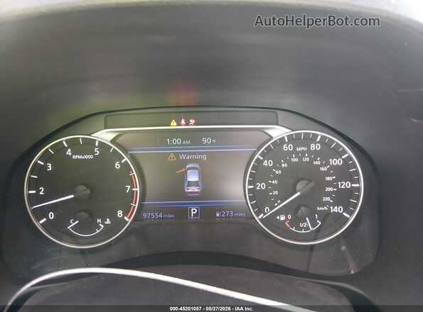 1N4BL4BV5KC215638 2019 NISSAN ALTIMA Серый 