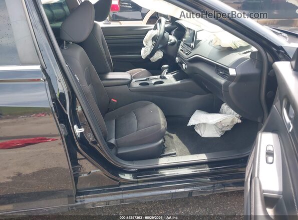 1N4BL4BV5LC215074 2020 NISSAN ALTIMA Black Widok wnętrza z przodu