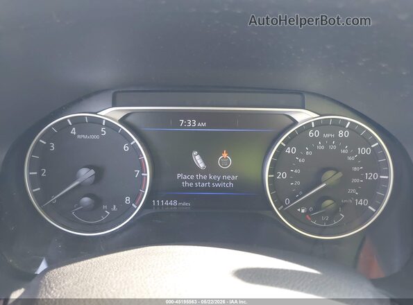 1N4BL4BV6LC115159 2020 NISSAN ALTIMA White Вид задніх сидінь