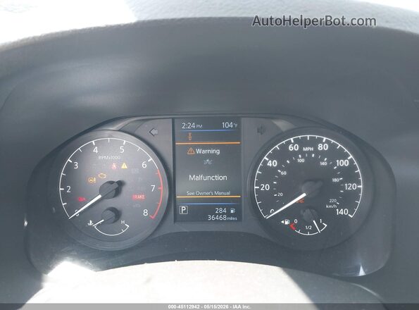 1N4BL4BV6MN399415 2021 NISSAN ALTIMA White Widok tylnych siedzeń