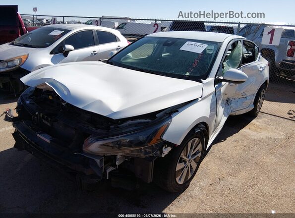 1N4BL4BV6PN345083 2023 NISSAN ALTIMA White წინა მარცხენა ხედი სამი მეოთხედიდან