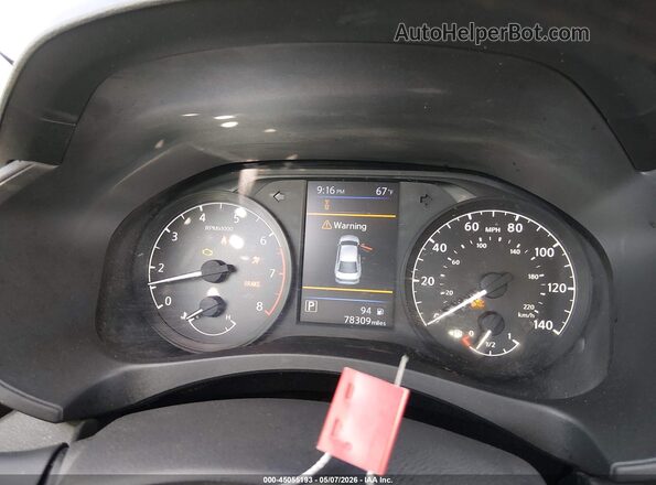 1N4BL4BV6PN345083 2023 NISSAN ALTIMA White უკანა სავარძლების ხედი